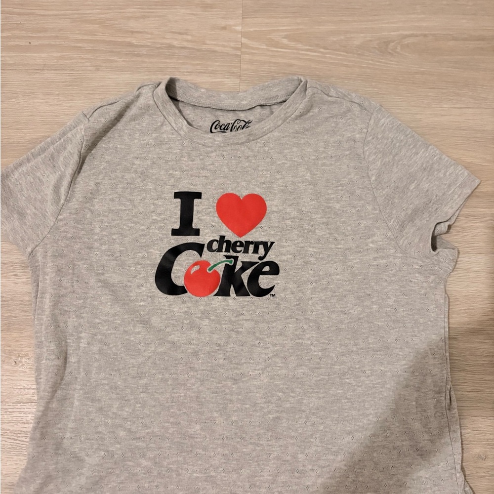 Coca Cola Cherry Cropped Tee
